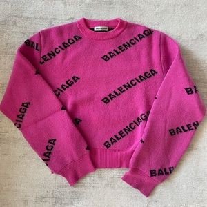 Balenciaga Logo Sweater